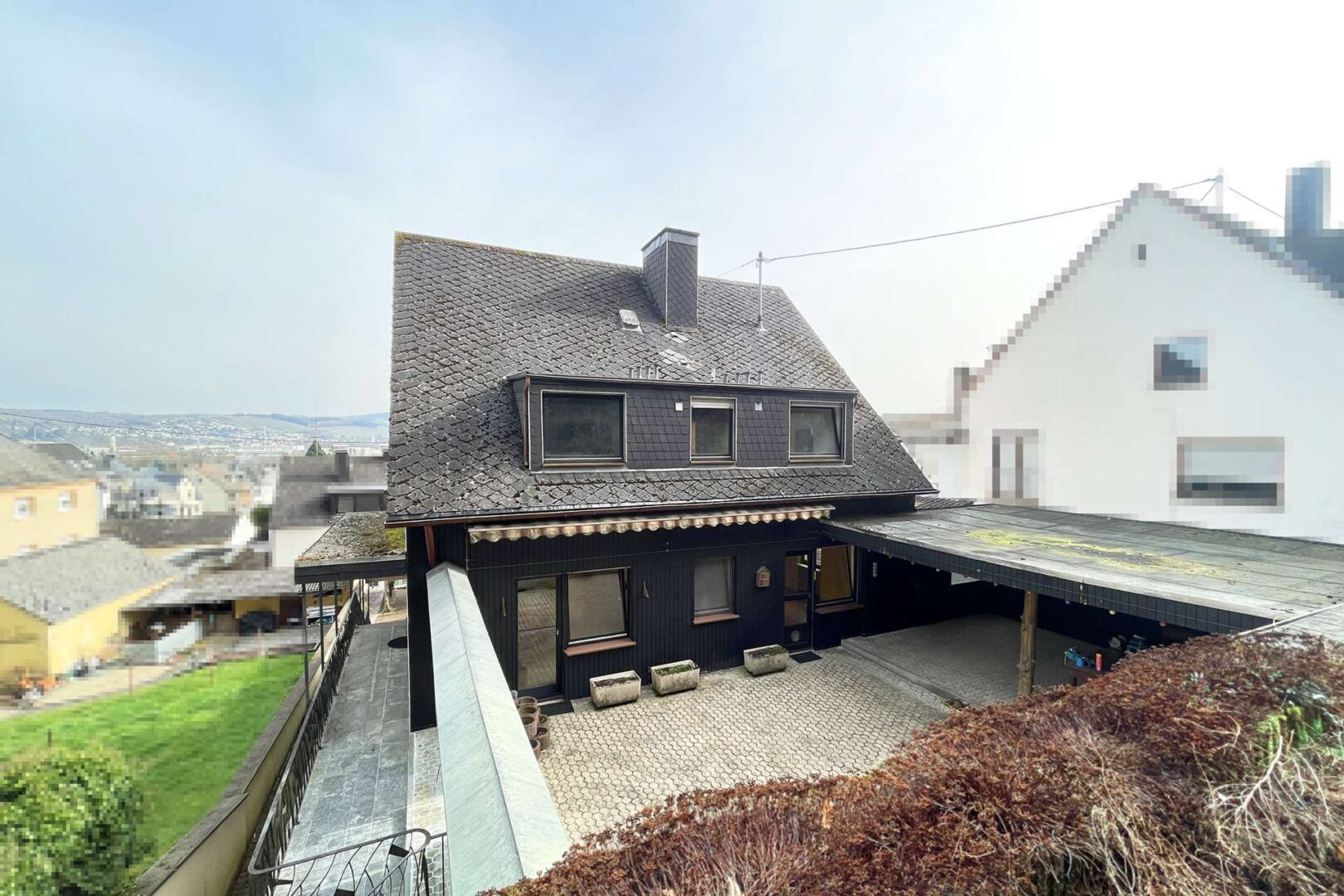 Pespektive aus Garten