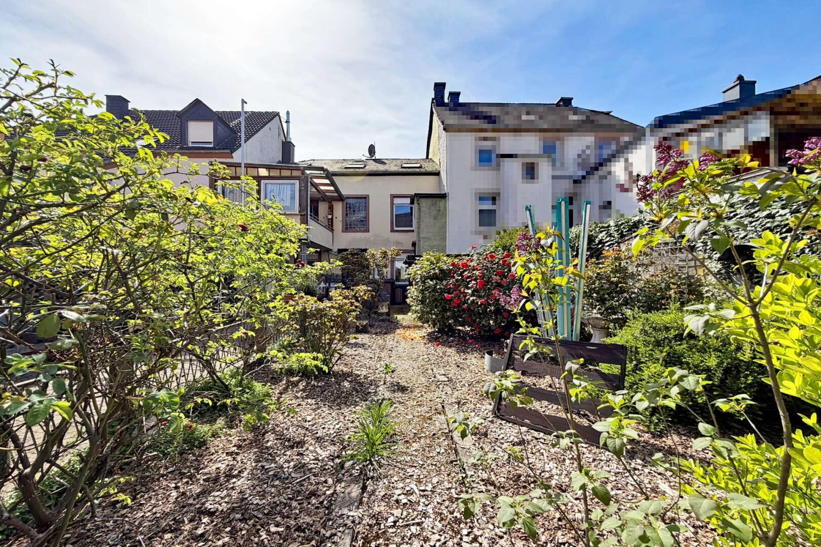 Garten in zentraler Stadtlage