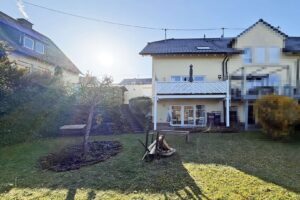 Rückseite Gebäude & Garten