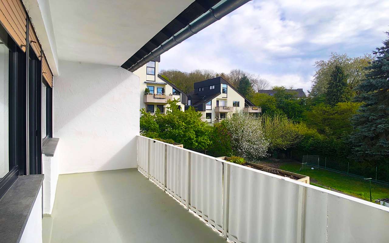 Großzügiger Balkon