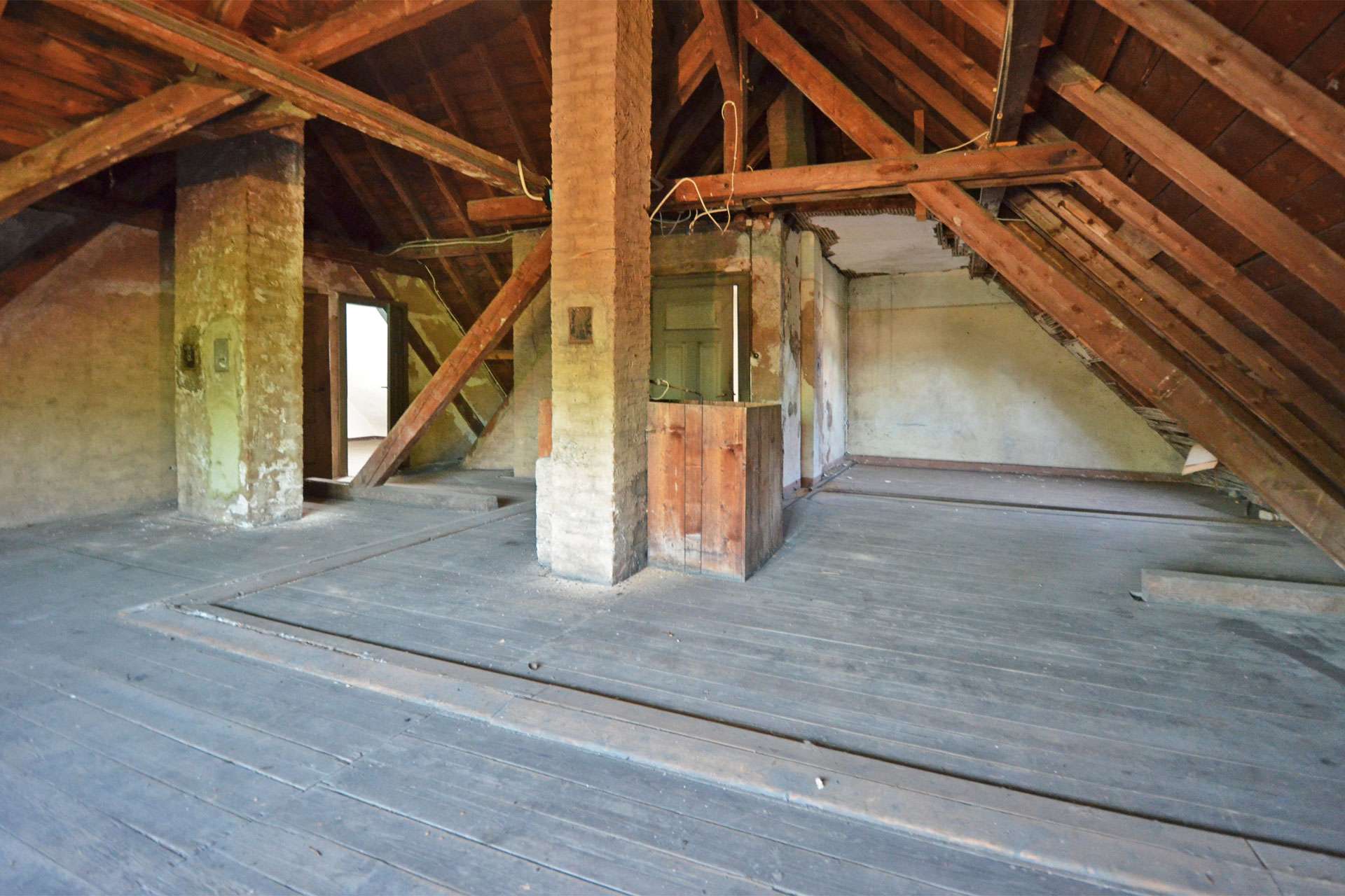 Dachboden mit Ausbaupotenzial