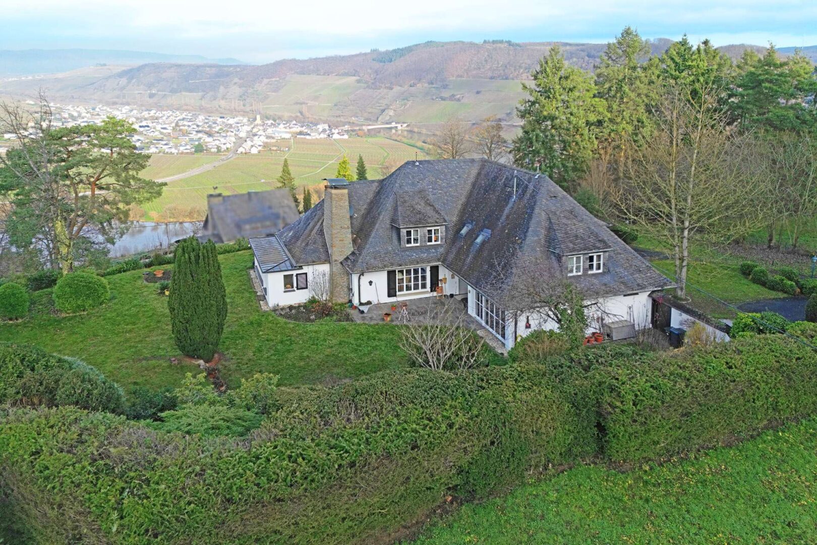 Idyllische Außenansicht