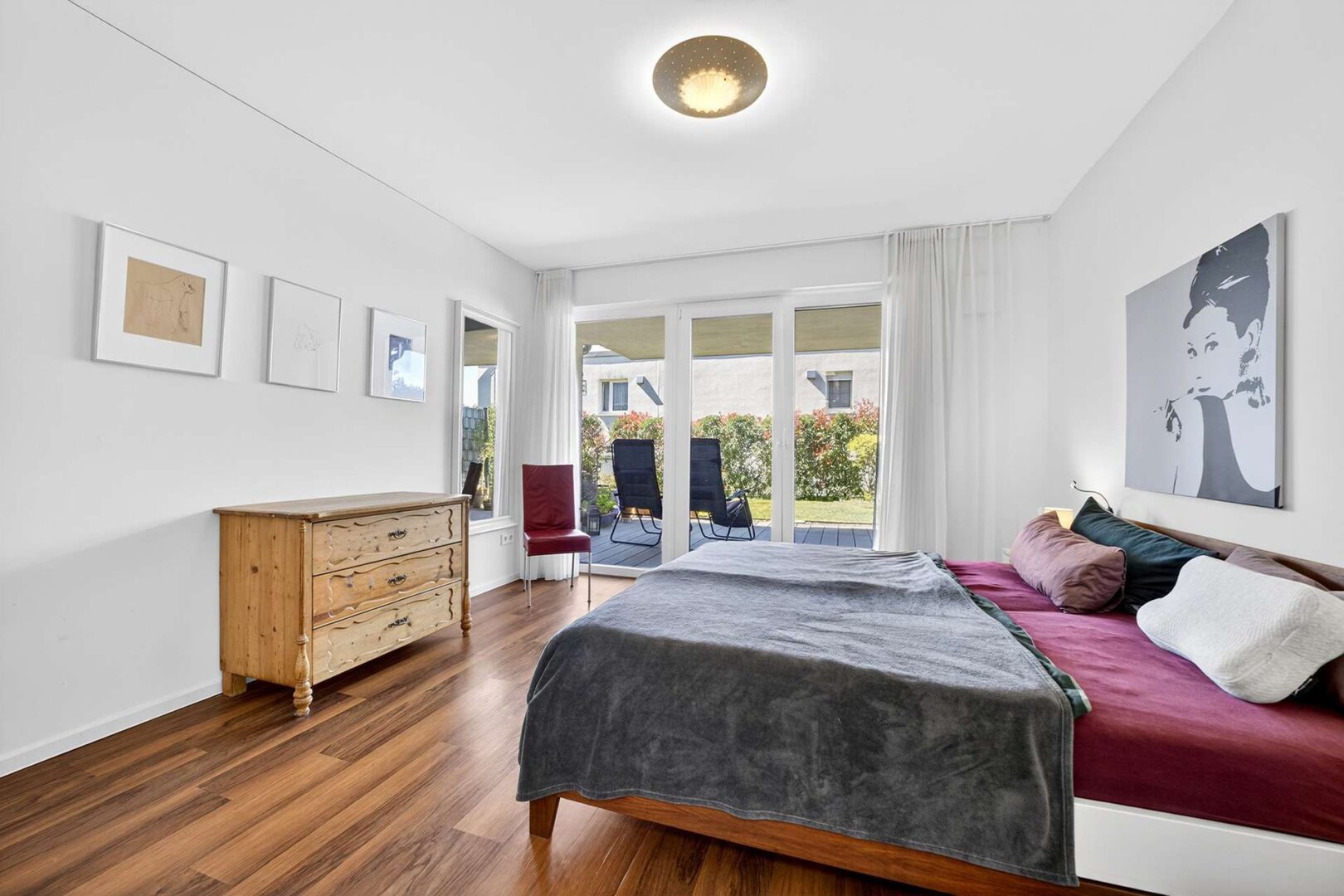 Schlafzimmer 2 im UG