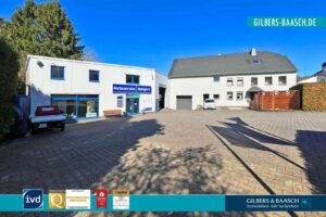 Werkstatt mit angrenzendem Wohnhaus