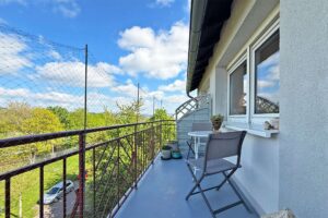 Balkon mit West-Ausrichtung