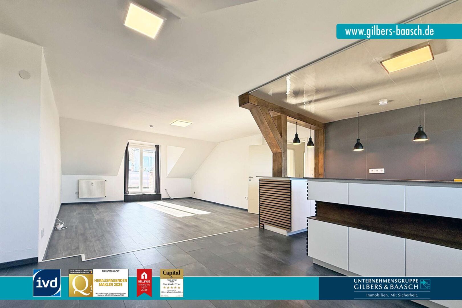 Attraktive 3-Zimmer-Wohnung mit Dachterrasse