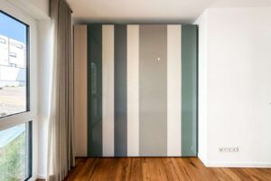 Einbaukleiderschrank im Schlafzimmer