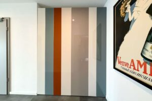 praktische Einbaugarderobe in der Diele