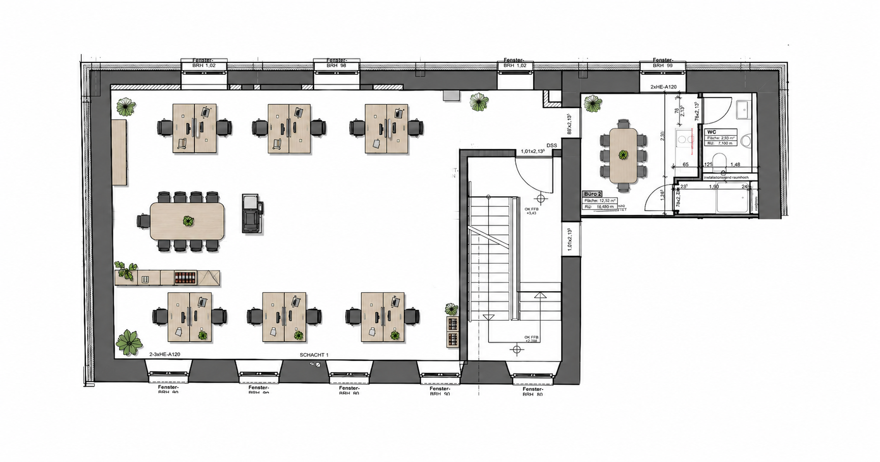 Grundriss 1. OG