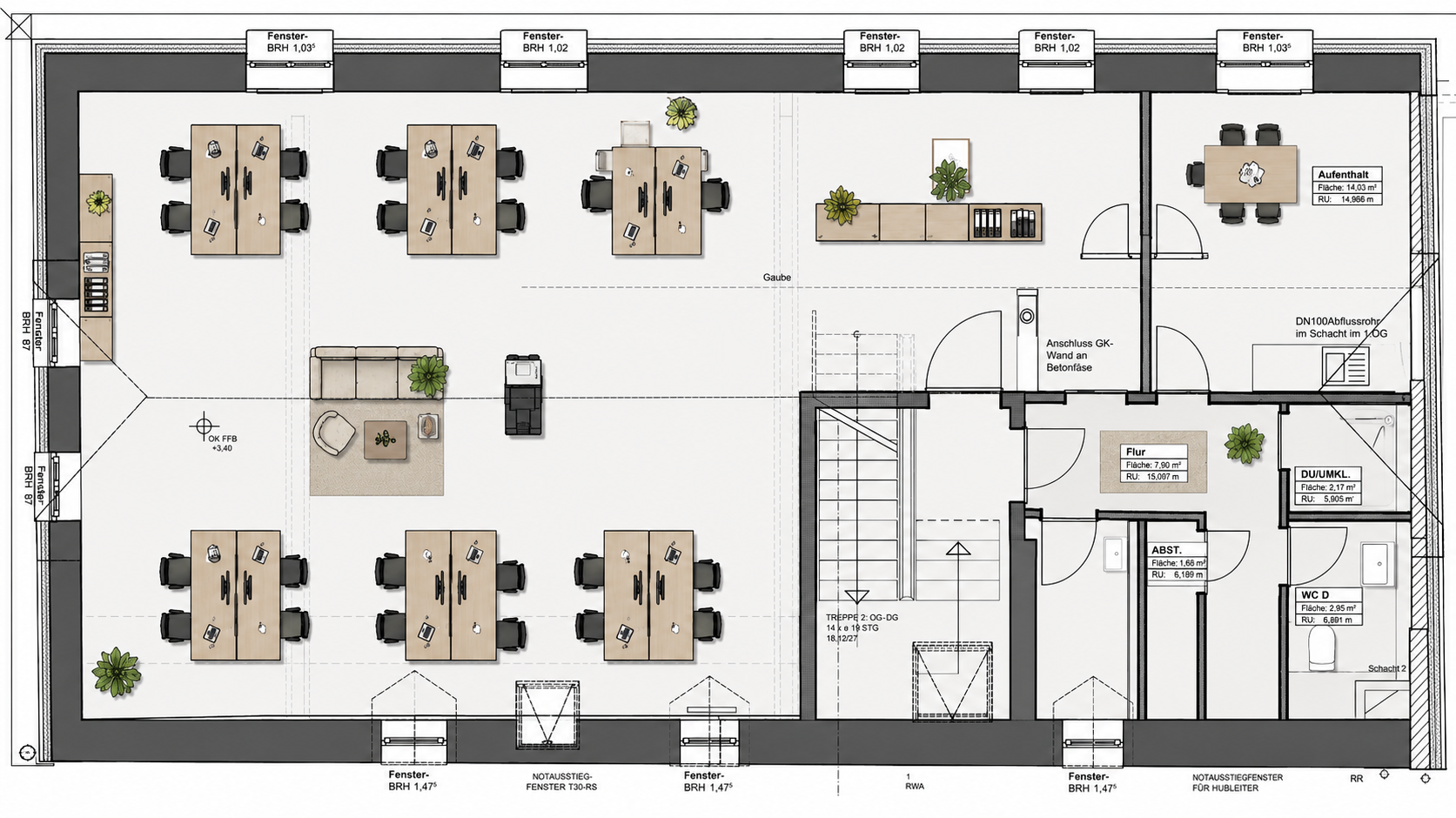 Grundriss 2. OG