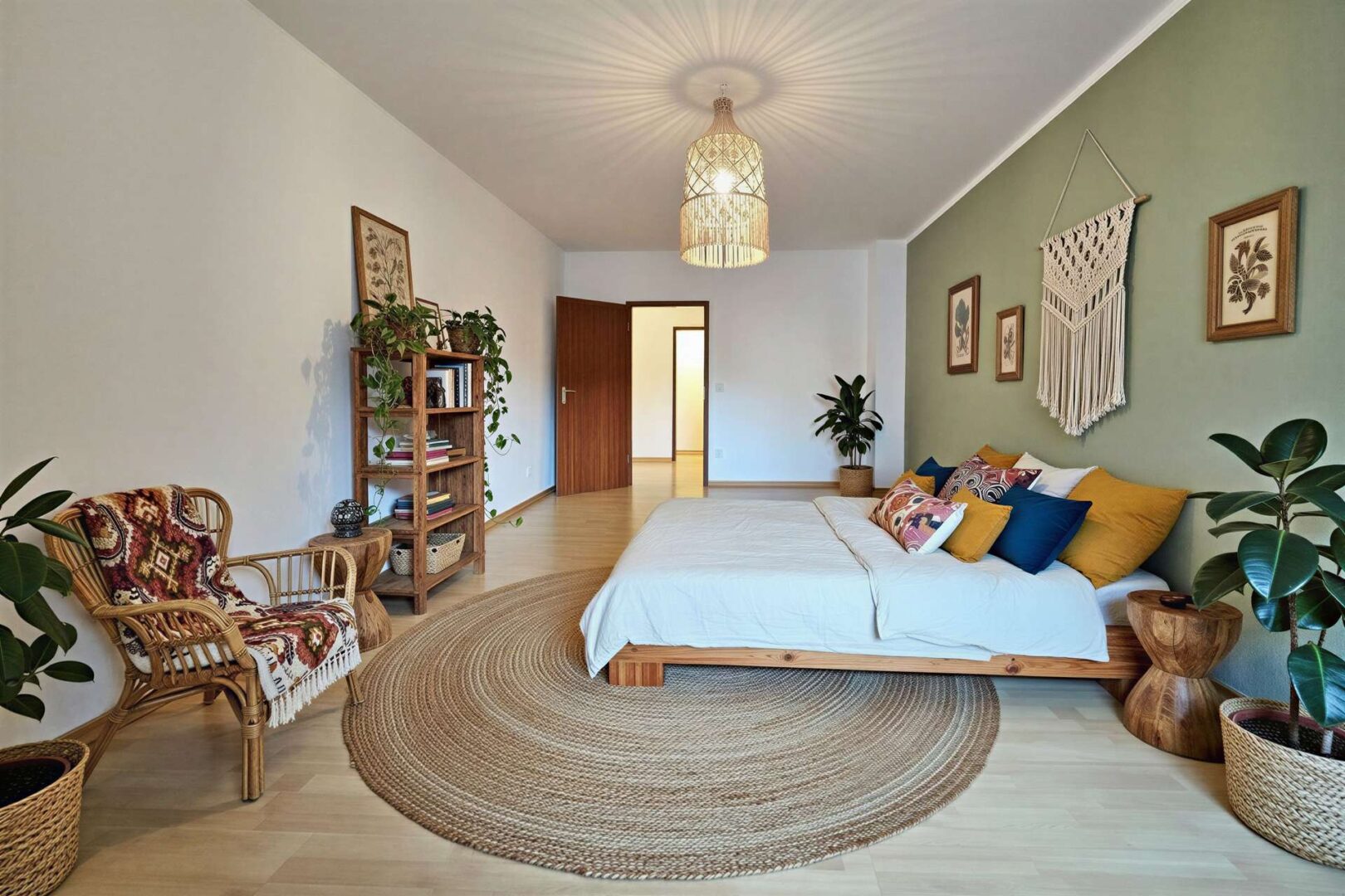 Schlafzimmer (Ausstattungsbeispiel - KI generiert)
