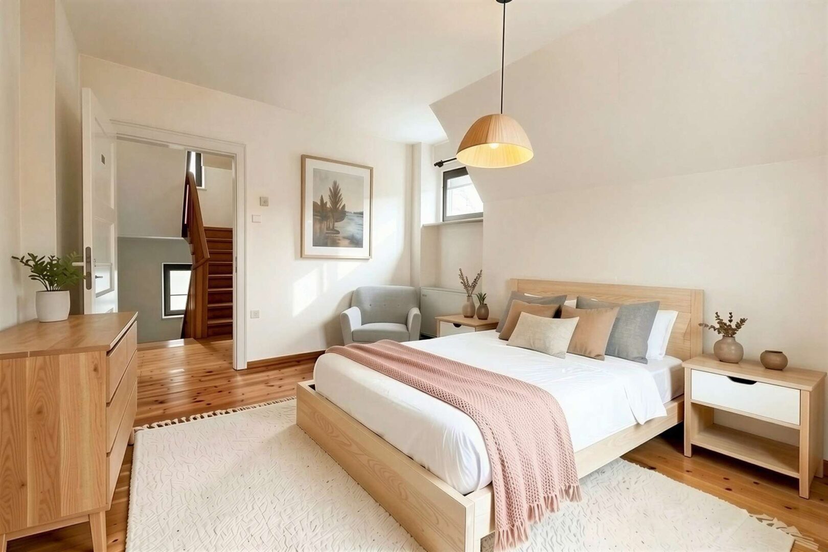 Großes Hauptschlafzimmer - (KI generiert)