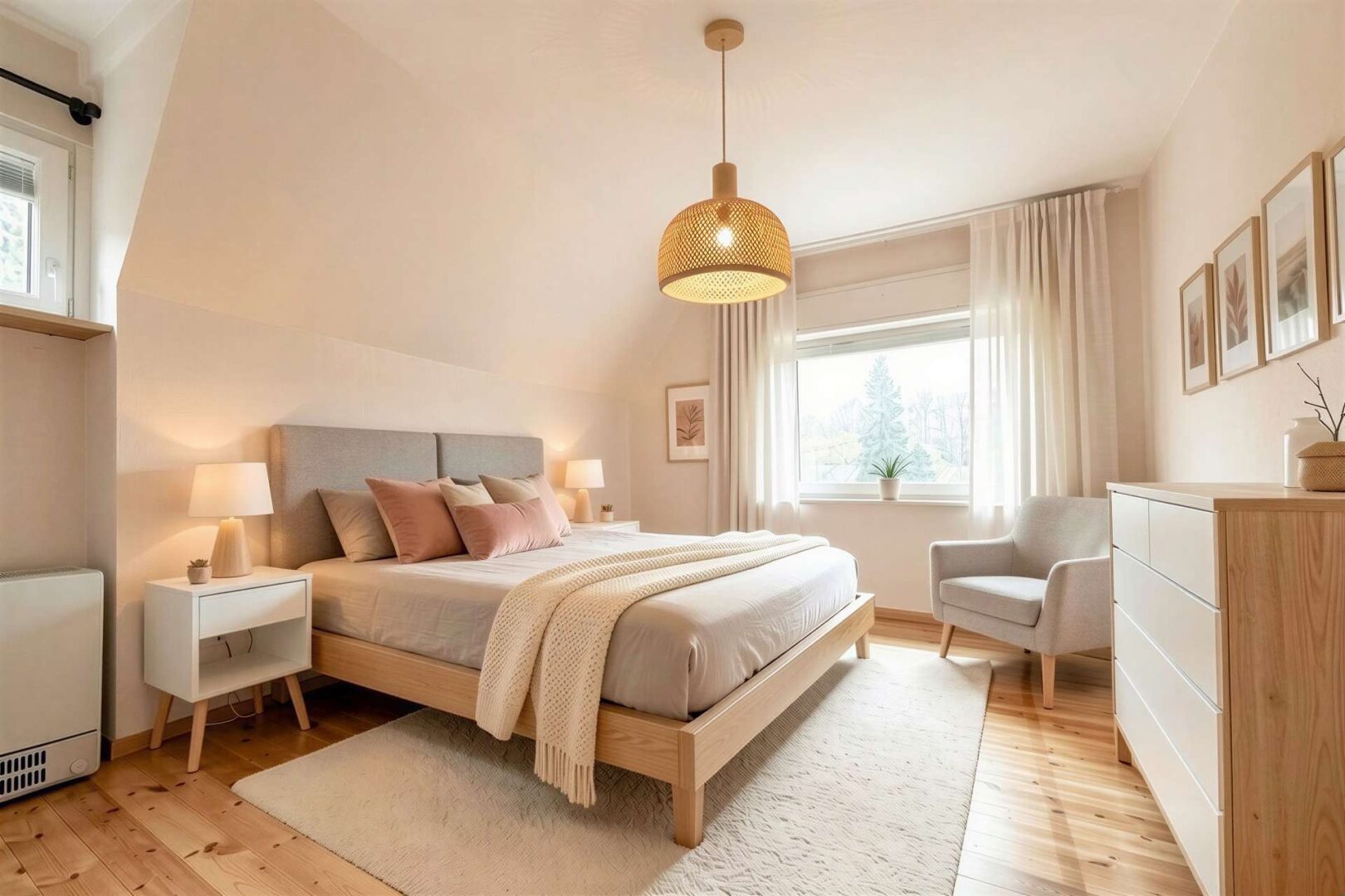 Großes Hauptschlafzimmer - (KI generiert)