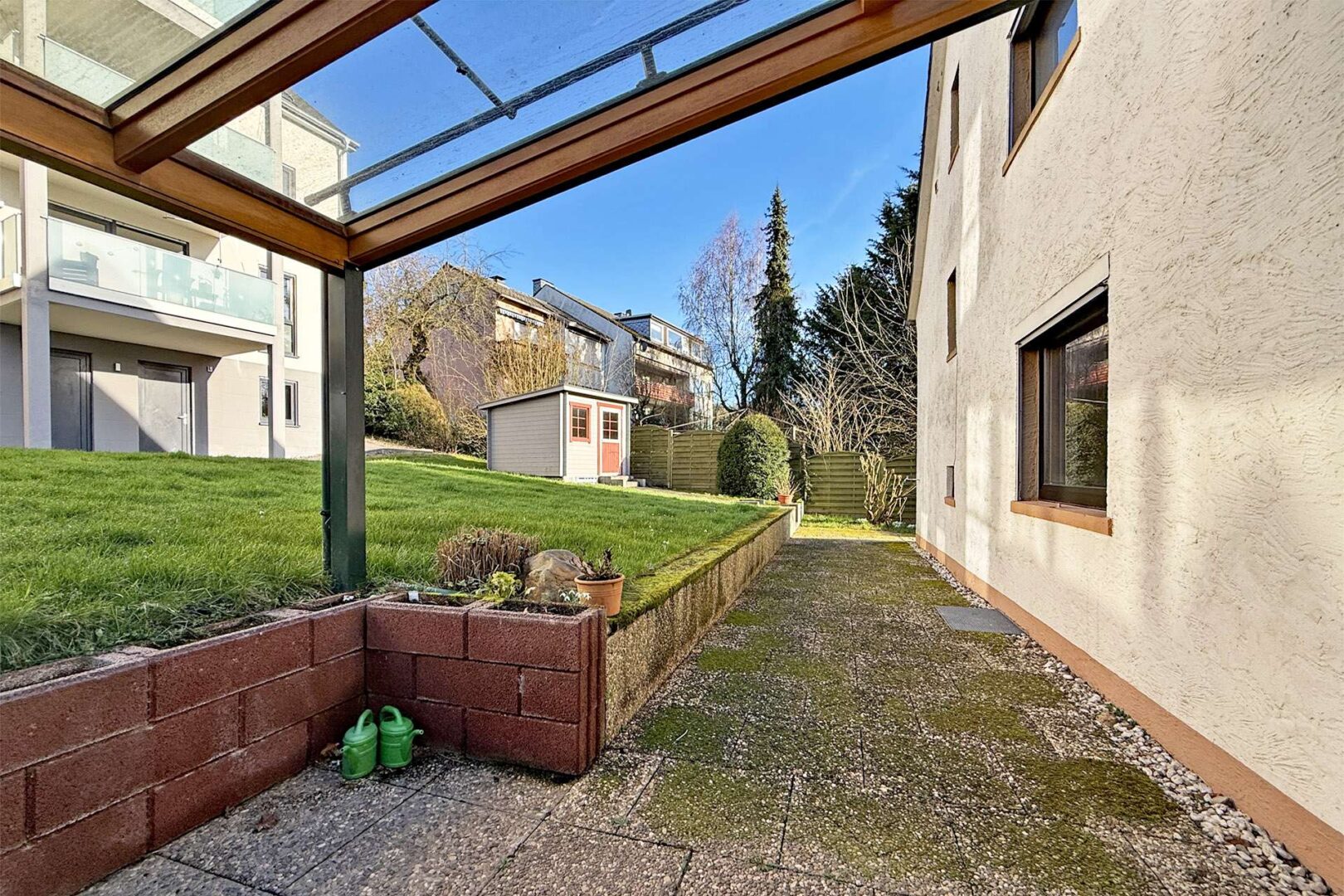 Blick in den Garten