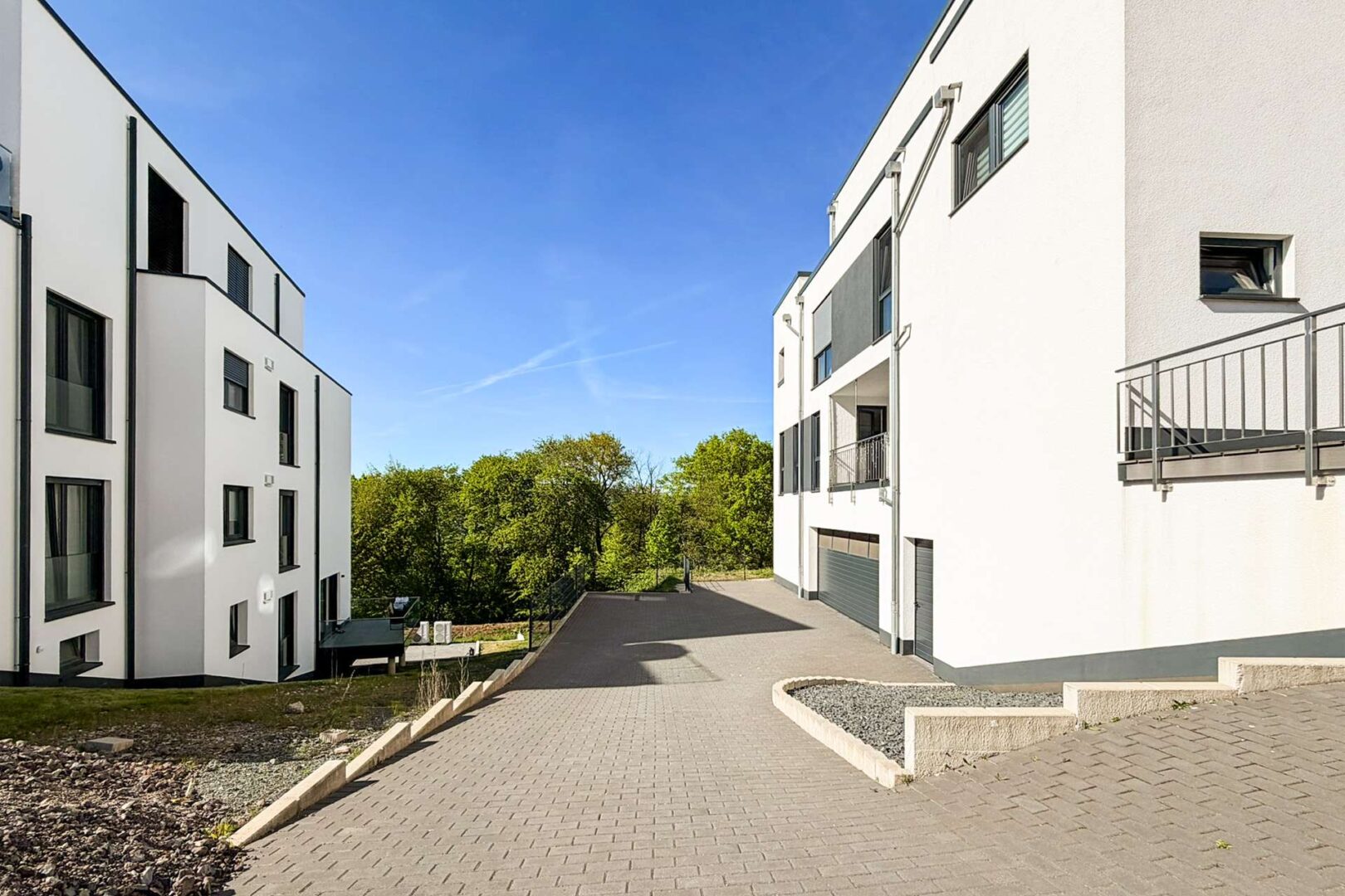 Zufahrt zur Tiefgarage