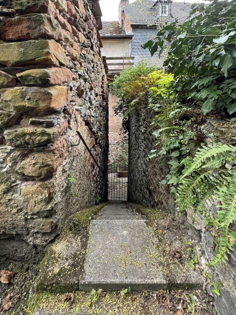 zweiter Zugang zum Garten