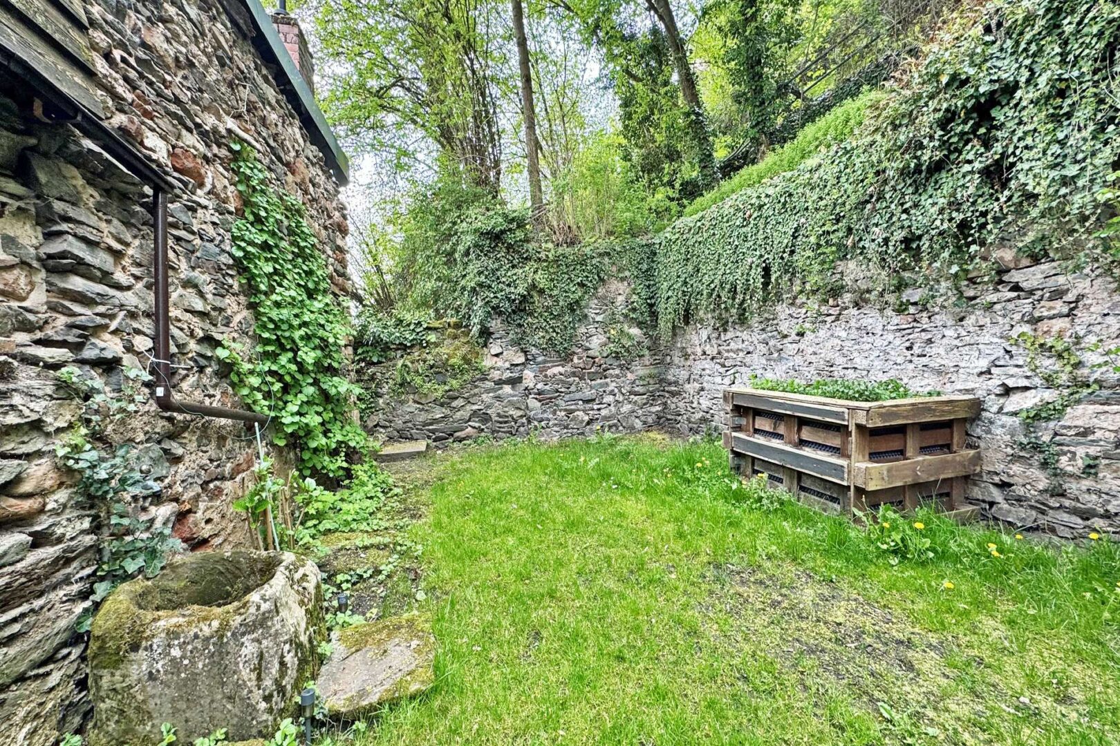Blickgeschützter Garten