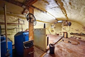 Heizungsraum im Gewölbekeller