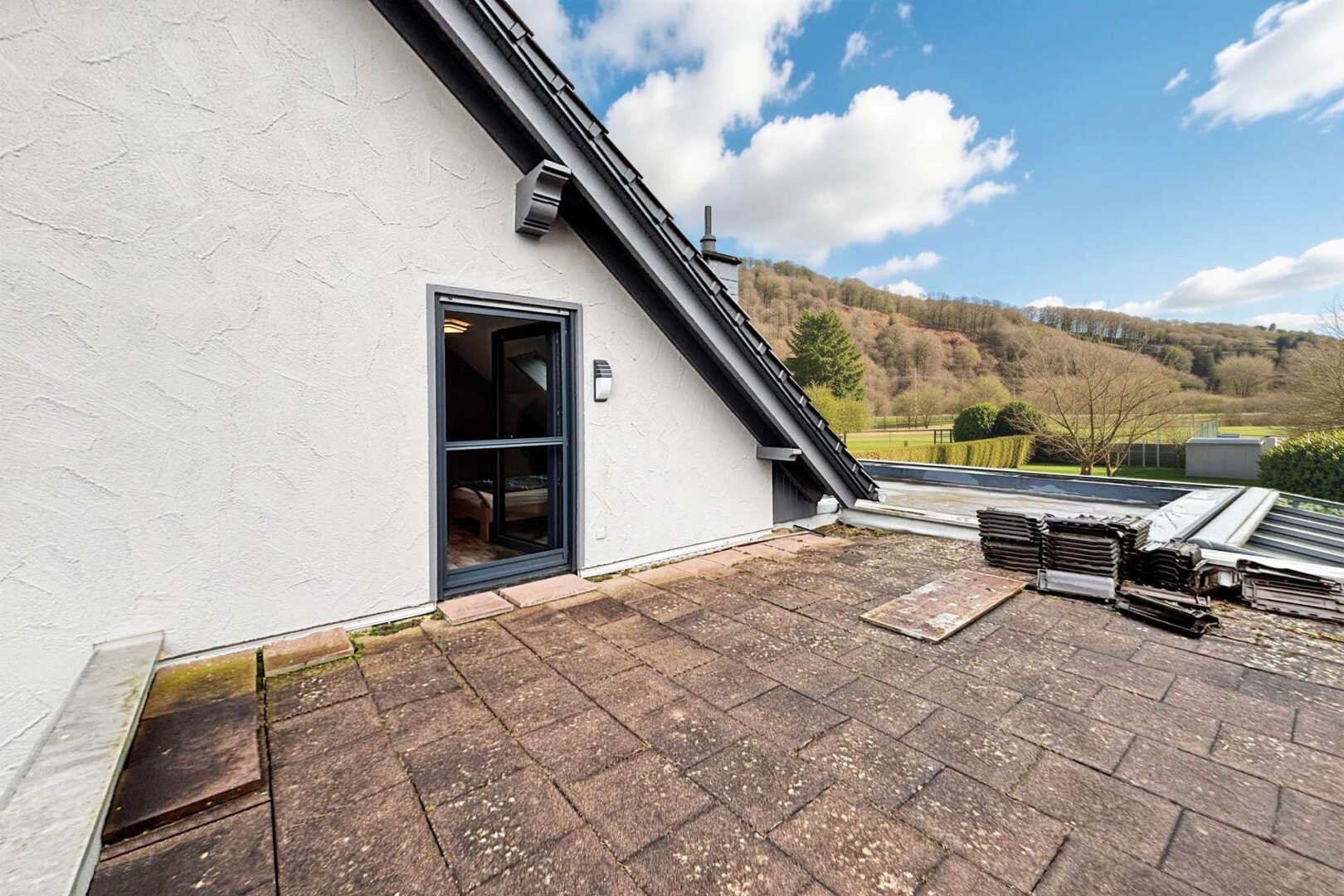 tolle Dachterrasse