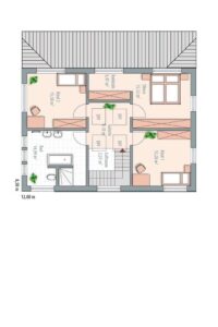 Grundriss OG, Gestaltungsbeispiel