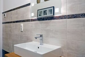Tageslichtbad mit Dusche