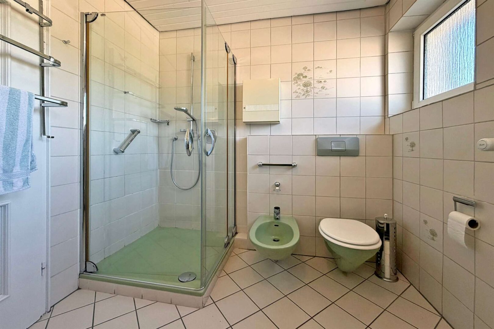 Dusche im EG Badezimmer