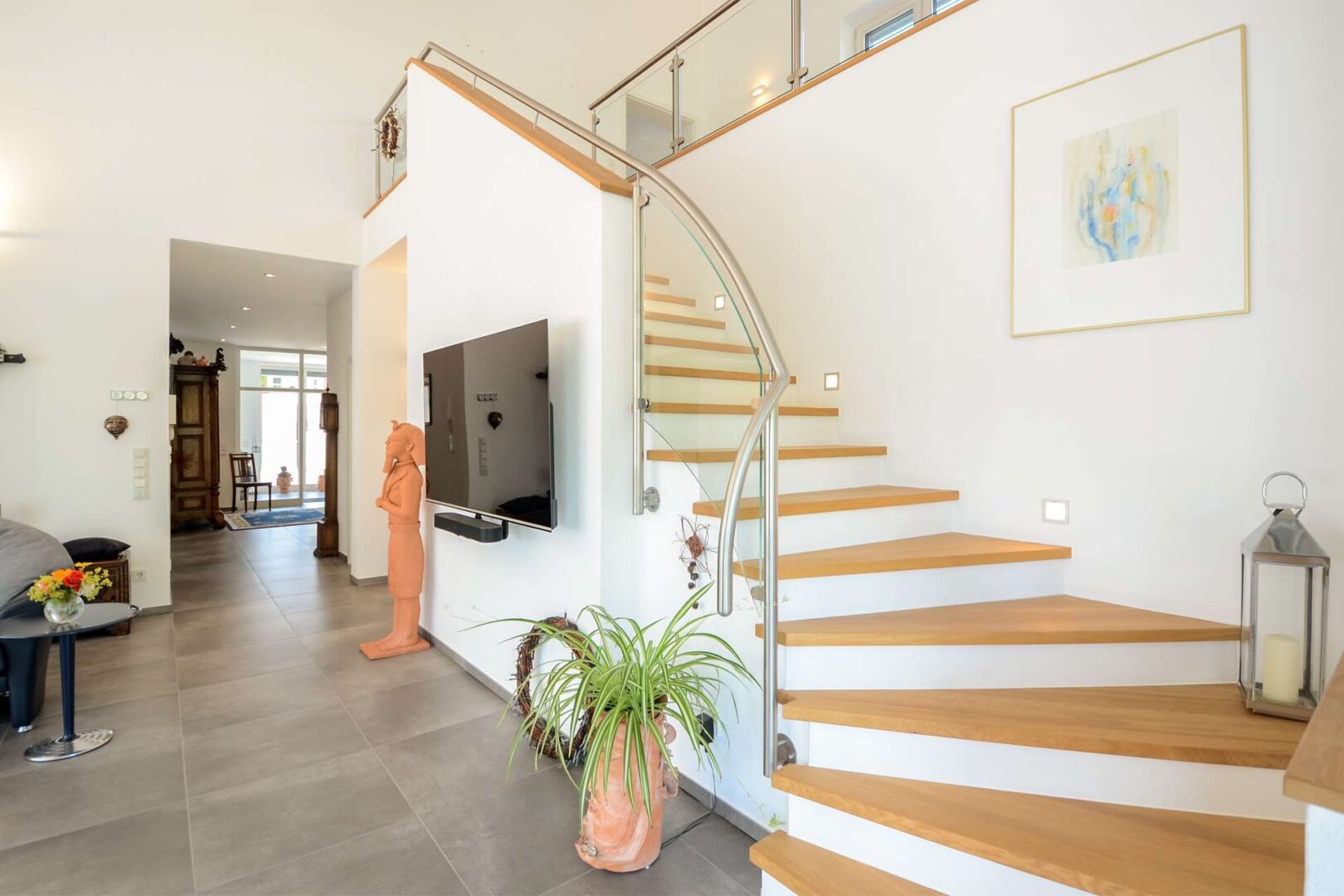 Wohnbereich mit Treppe
