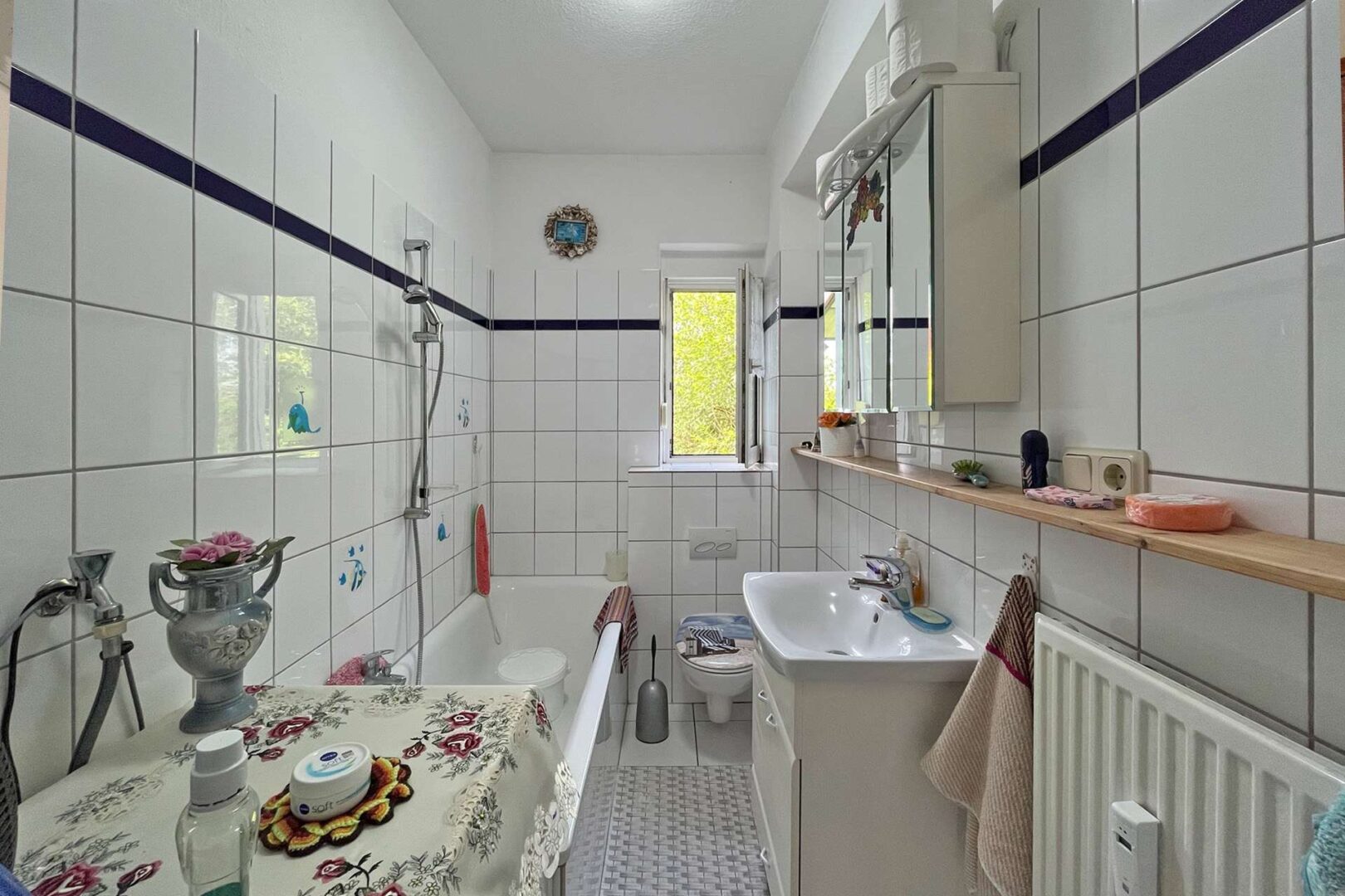 Wohnungsbeispiel - Badezimmer