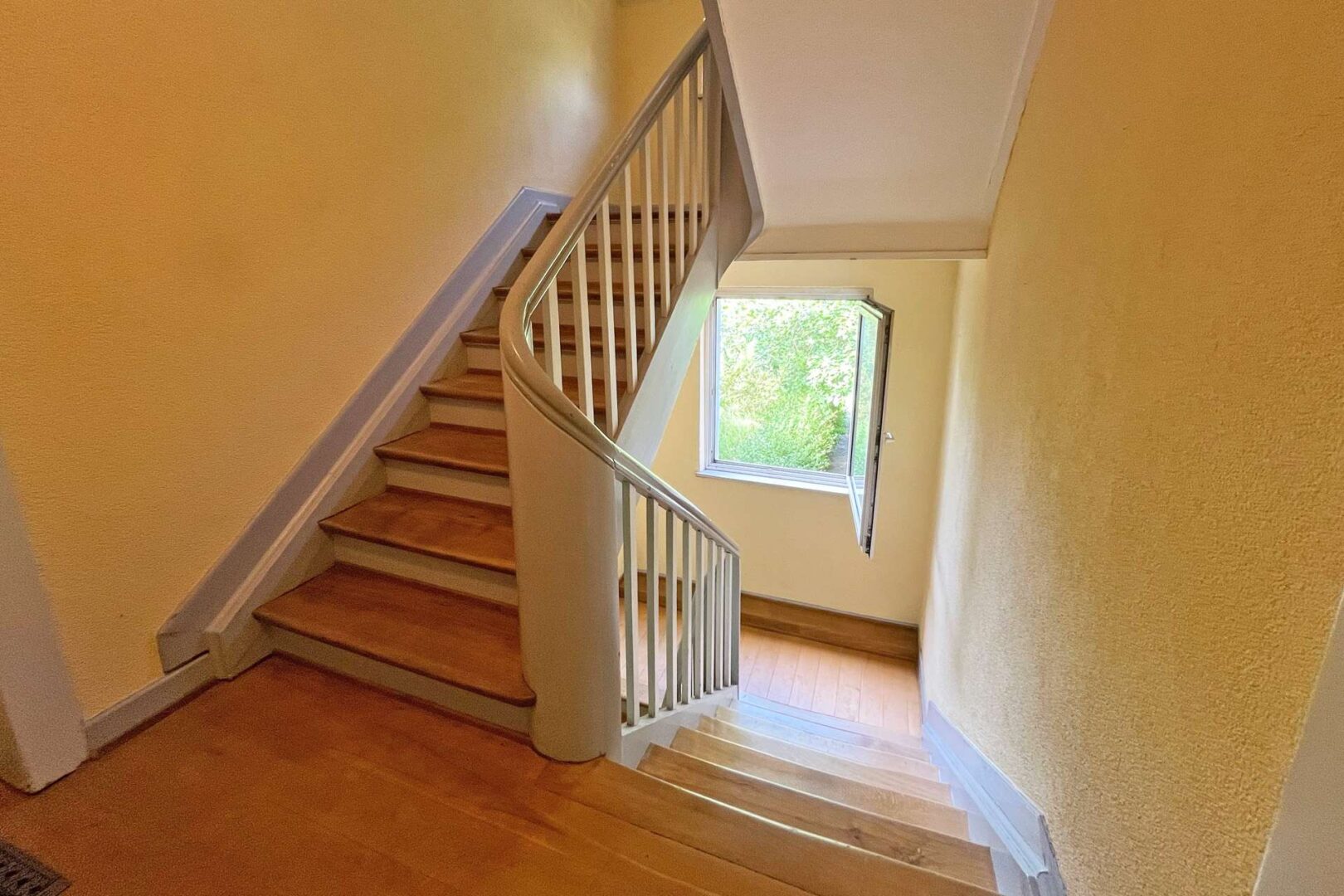 Gepflegtes Treppenhaus