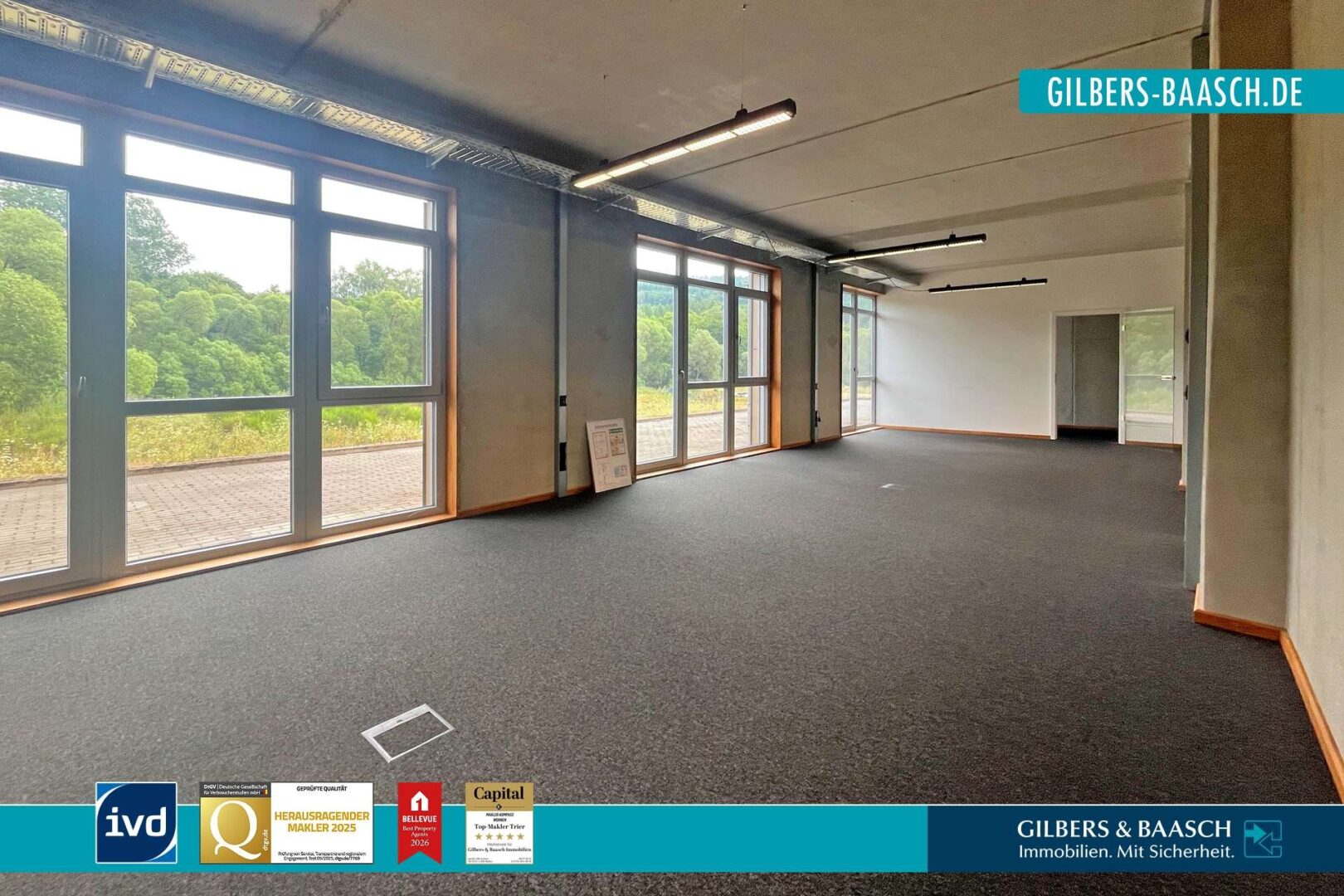 Großzügige Büroräume