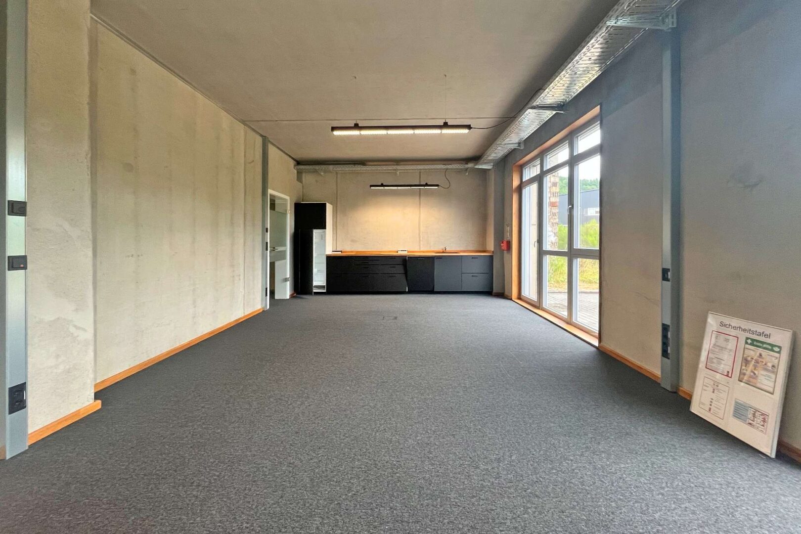 Fußbodenheizung auf der gesamten Etage
