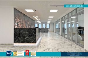 Repräsentativer Empfang für Mitarbeiter und Besucher