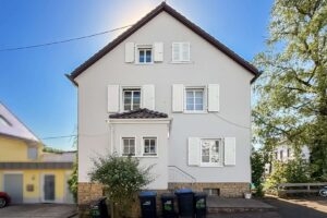 Seitliche Ansicht Gebäude