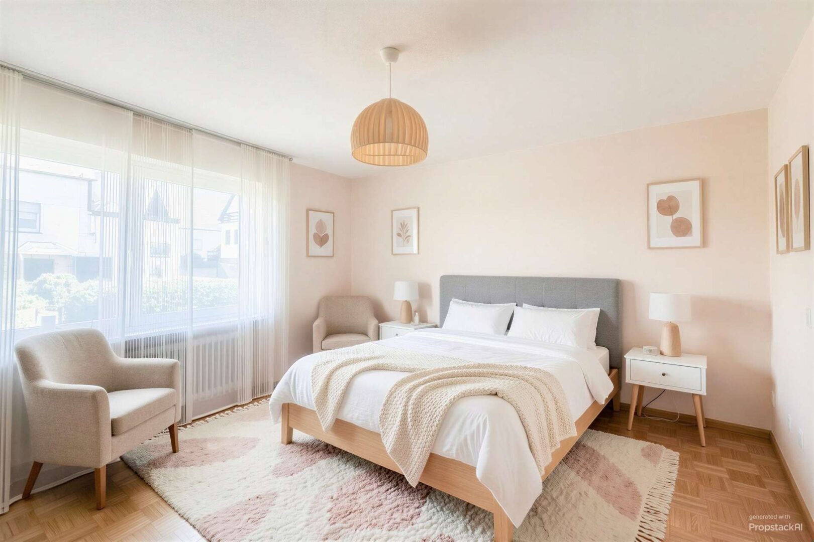 Schlafzimmer 1 - (KI generiert)