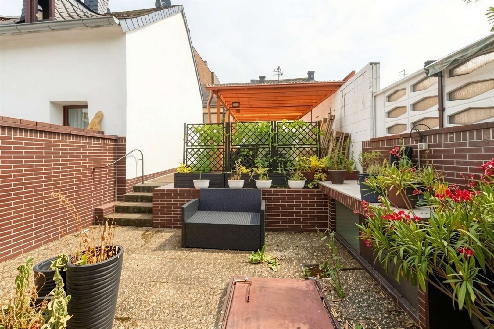 Terrasse am Haus