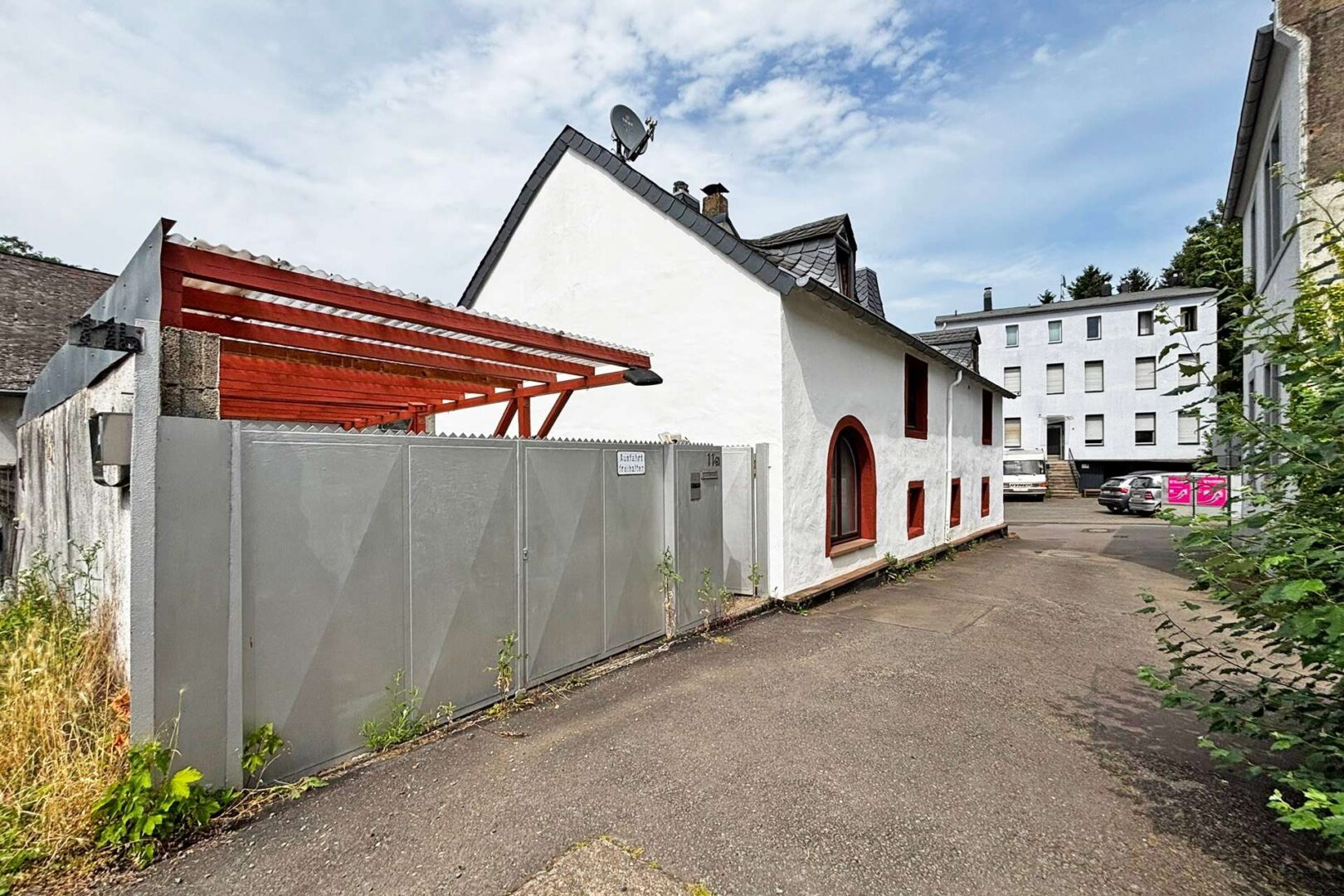 Zufahrt zum Haus