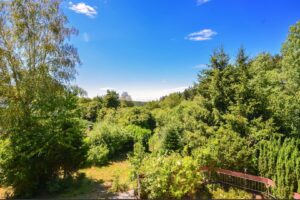 Garten und Weitblick