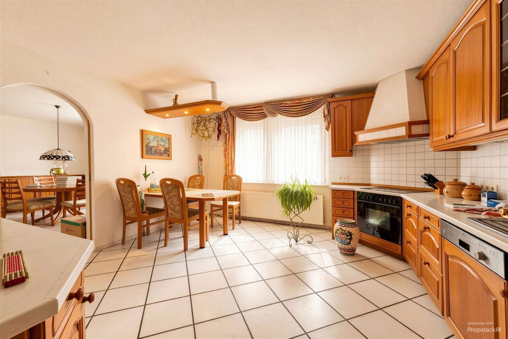 Küche mit Esszimmer - (mit KI bearbeitet)