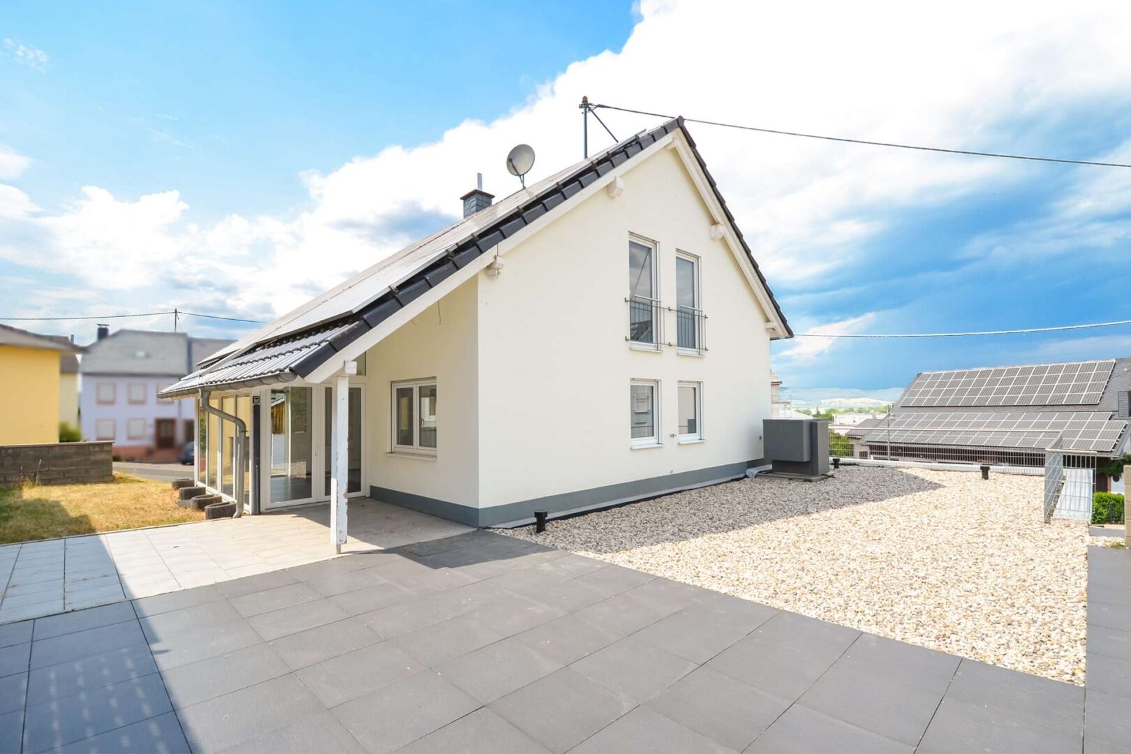 Überdachte Terrasse