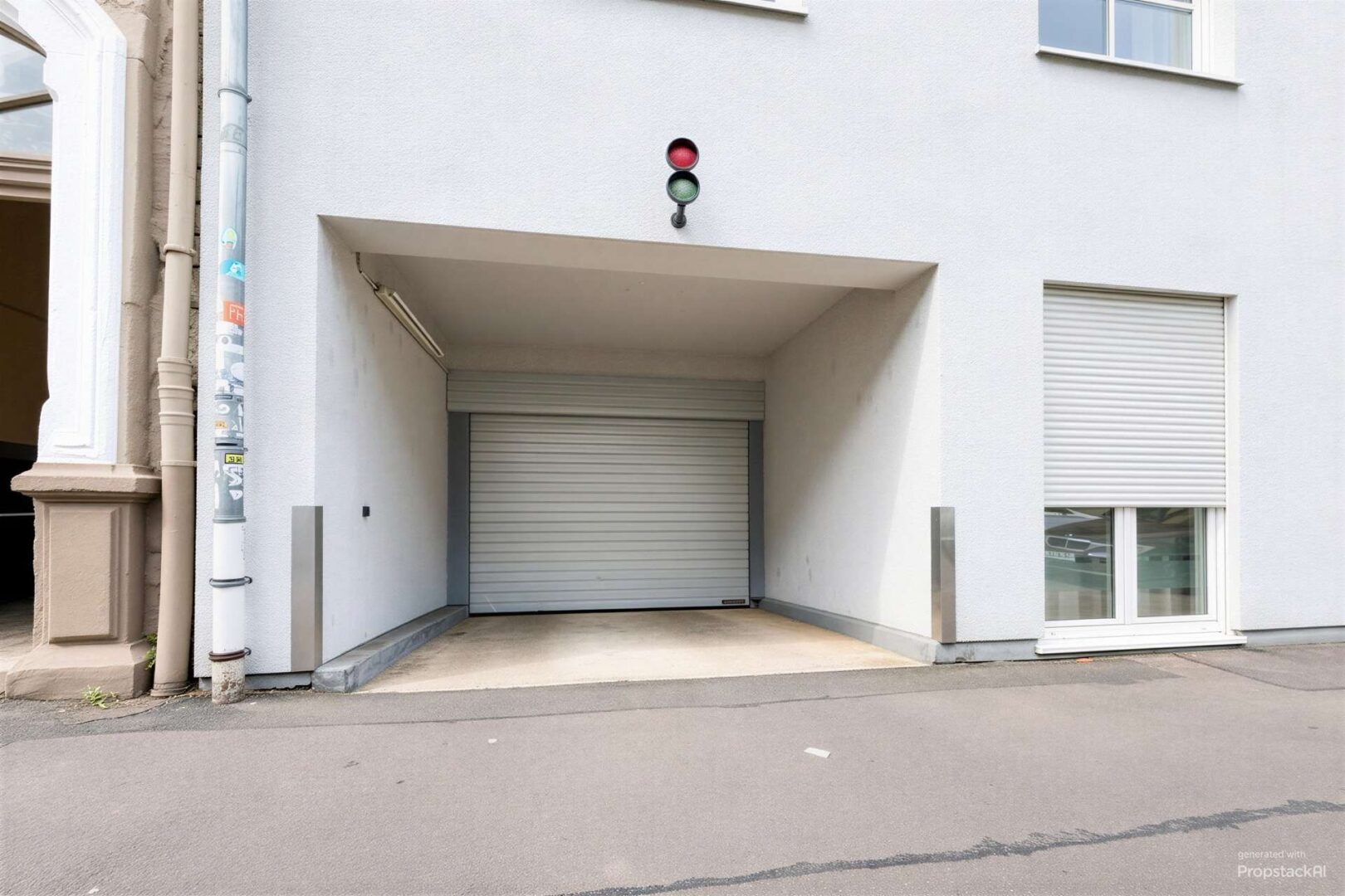 Einfahrt zur Tiefgarage