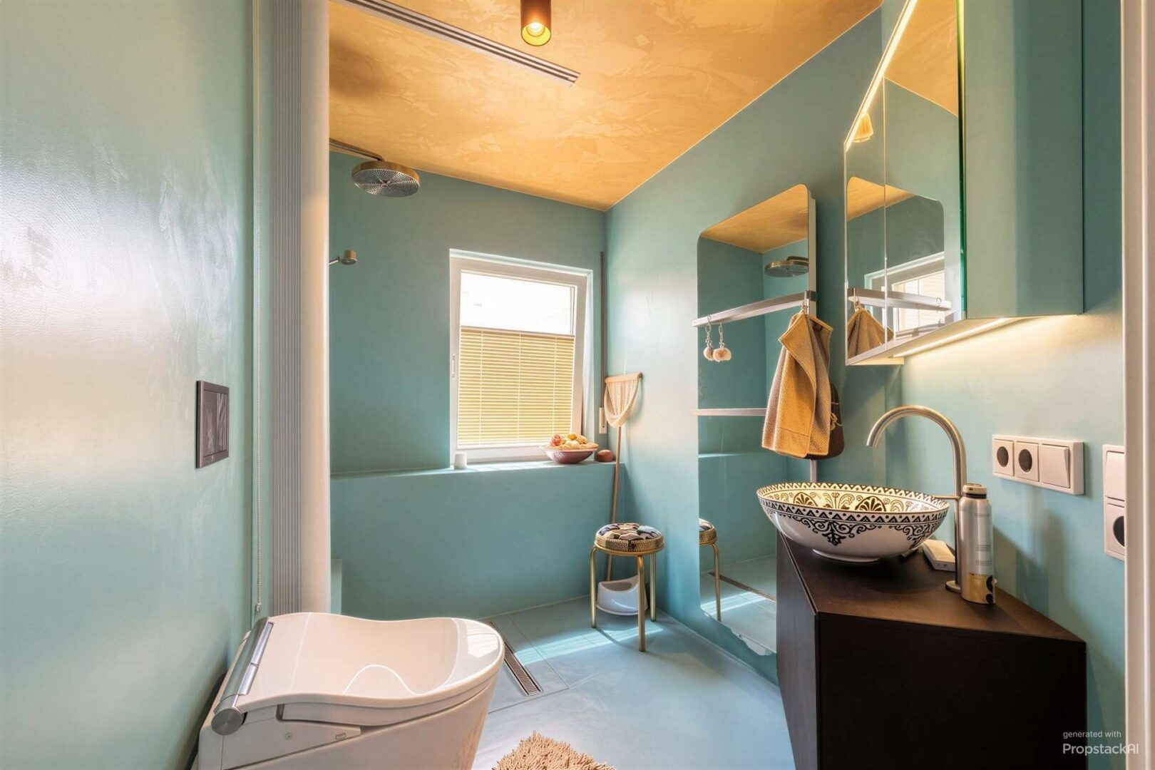 modernes Badezimmer