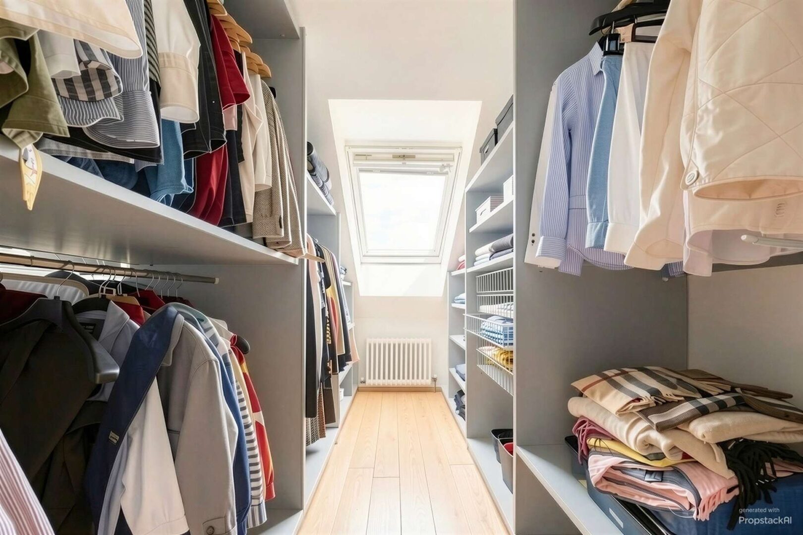 Begehbarer Kleiderschrank rechte Seite