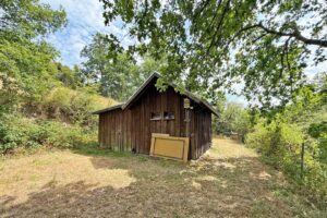 Ansicht Hütte/Schuppen