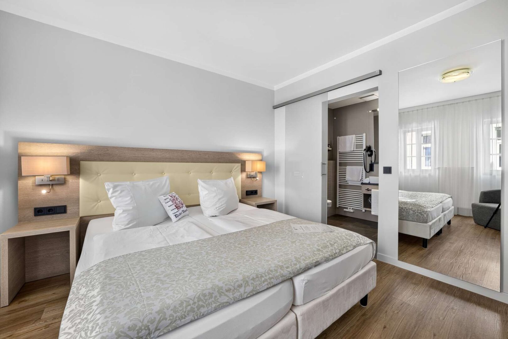 Gästezimmer mit historischem Flair und modernem Komfort