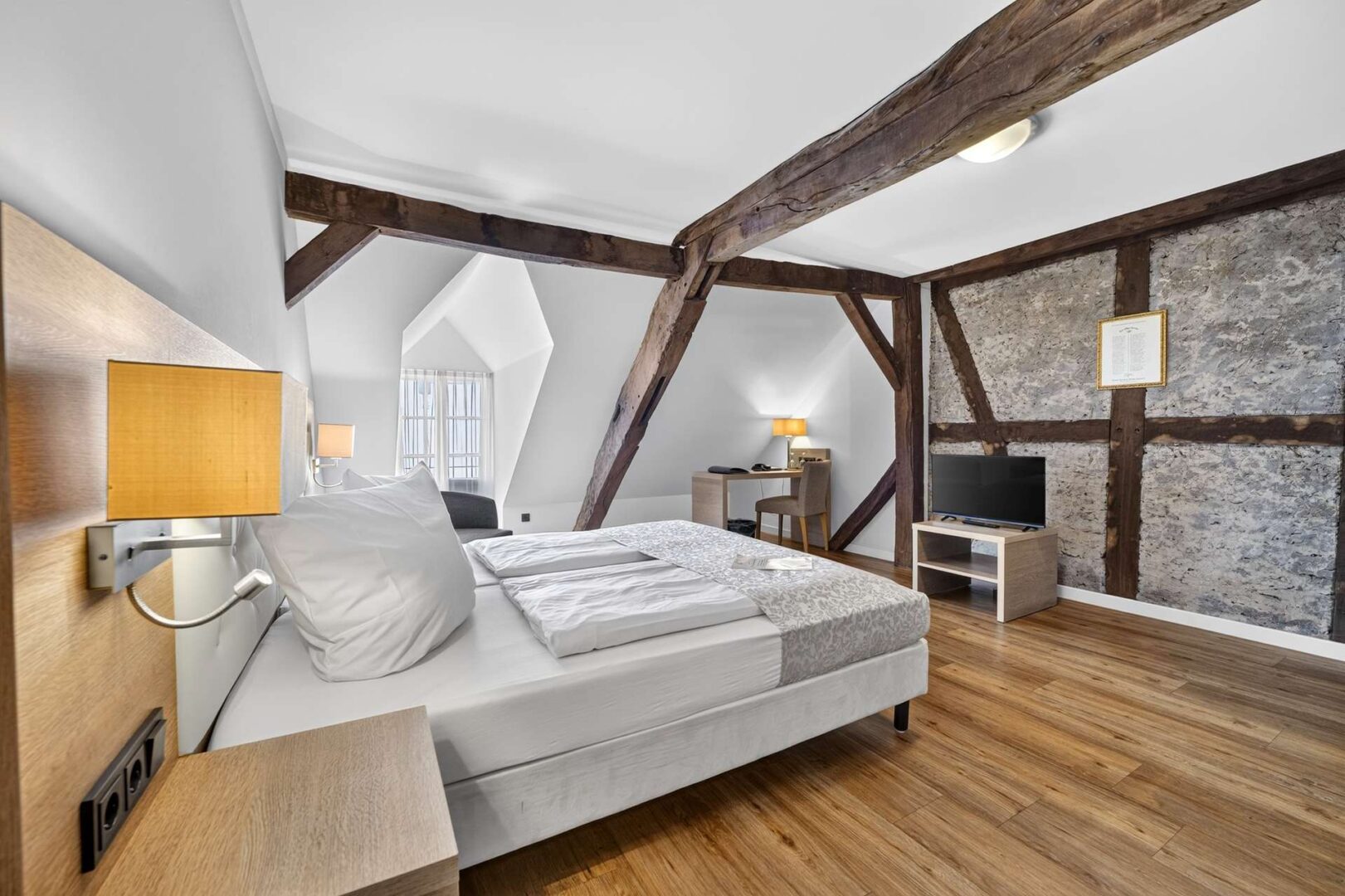 Hotelzimmer mit individuellem Charakter