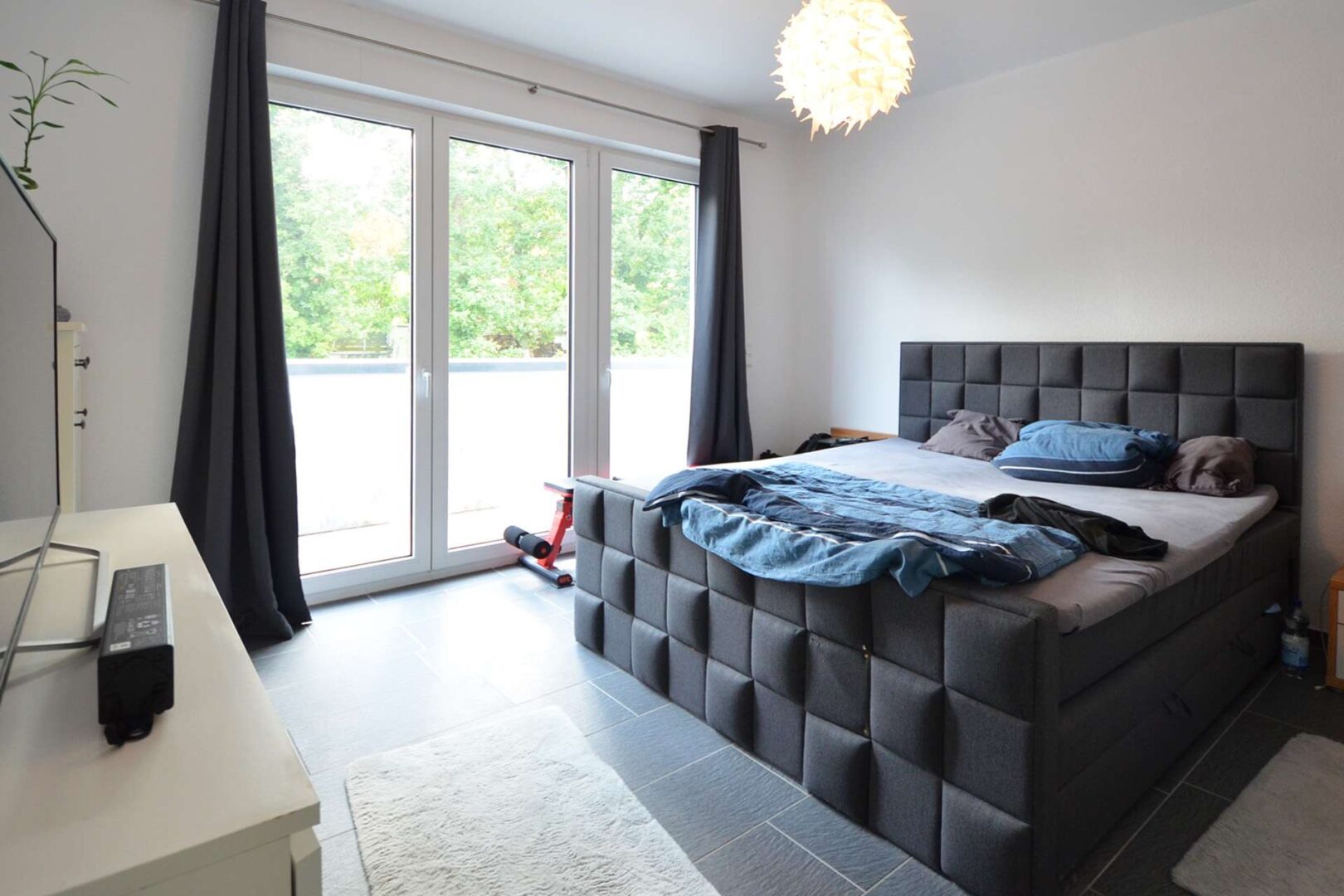 Helles Schlafzimmer