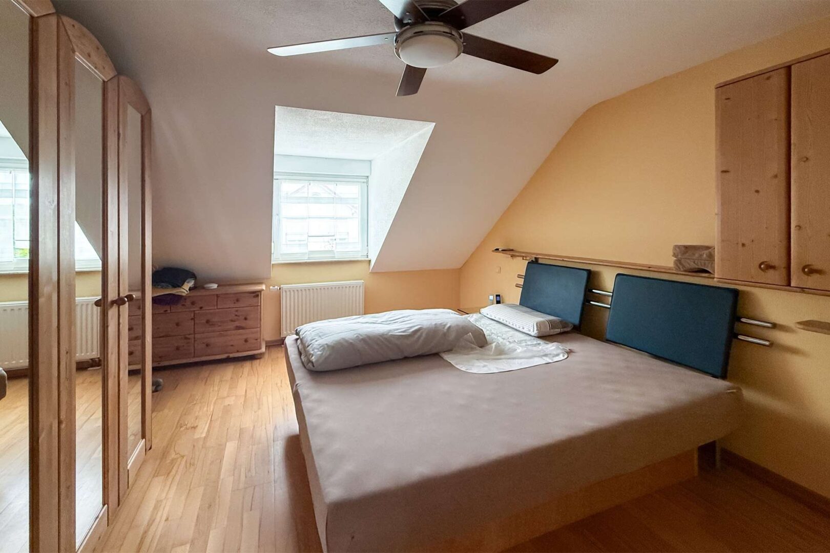 Schlafzimmer im Dachgeschoss