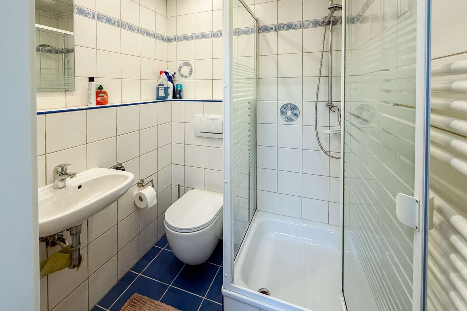 Duschbad im Untergeschoss