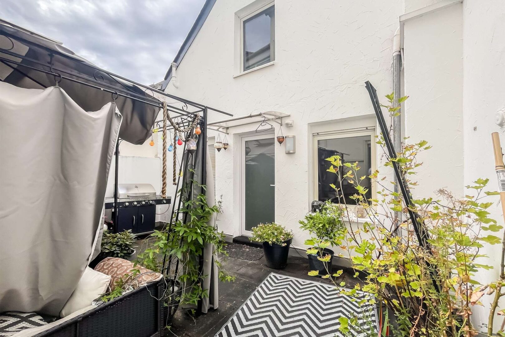 Terrasse Hinterhaus