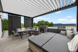Lounge-Terrasse mit Stadtblick - Bild 2